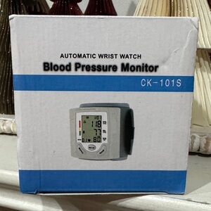 Automatic Wrist Watch Blood Pressure Monitor - Gray